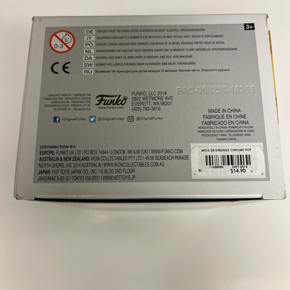 Dr. Strange Gold  Funko Pop #439 - Picture 6 of 8